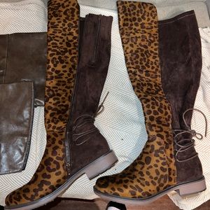 Southern Fried Chics Leopard Print Boots